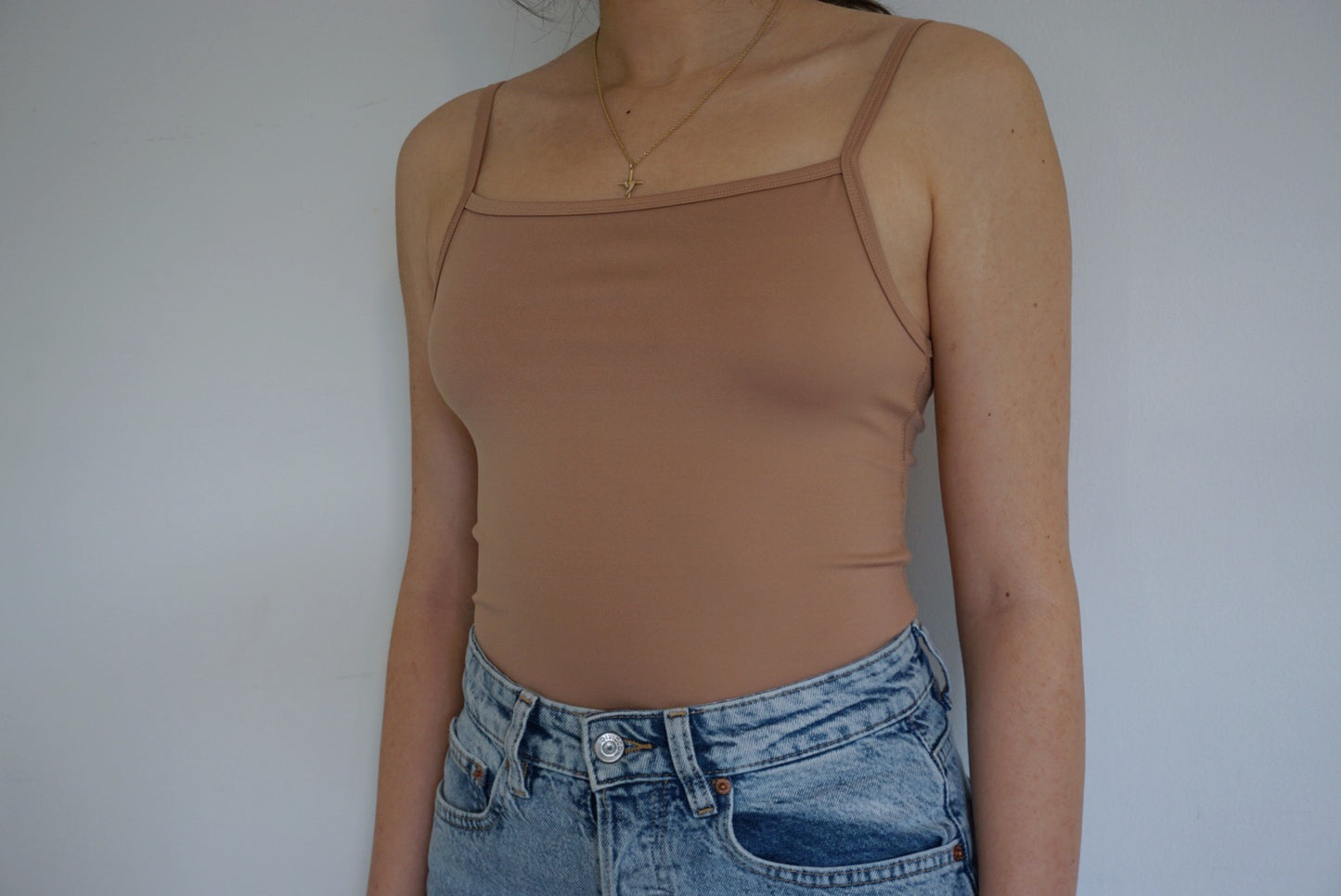 Spaghetti Strap Women's Bodysuit